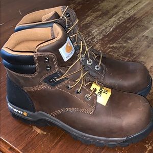 Carhartt steal toe boots size 12